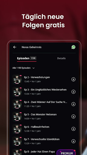 Pocket FM: Audioserien Screenshot