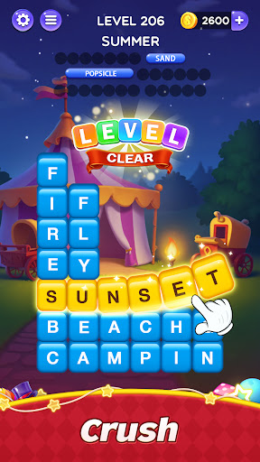 Word Crush -Wörterspiel Screenshot