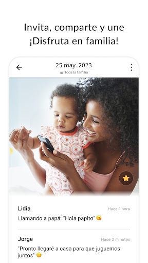 Captura de pantalla de FamilyAlbum: Fotos en familia