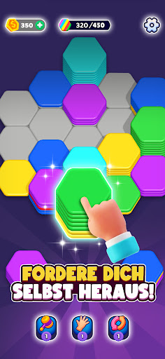 Hexa Sort Screenshot