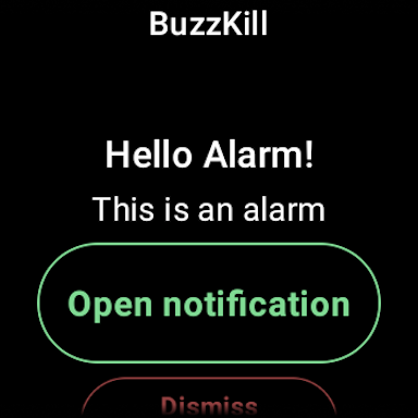 Captura de pantalla de BuzzKill Notification Manager