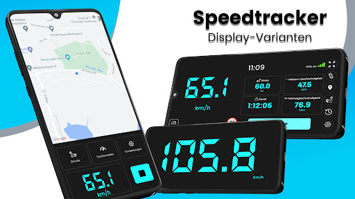 Geschwindigkeitsmesser GPS HUD Screenshot