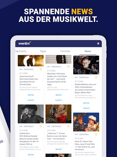EVENTIM DE: Tickets für Events Screenshot
