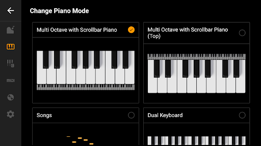 Captura de pantalla de Mini Piano Lite
