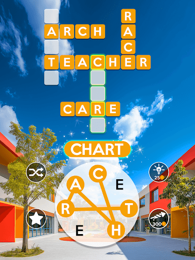Wordscapes: Word puzzle game screenshot