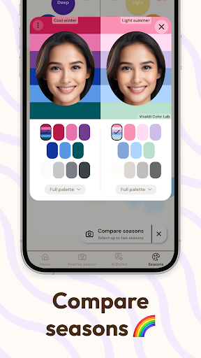 Captura de pantalla de Vivaldi Colorimetría