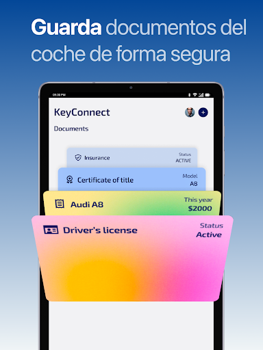Captura de pantalla de KeyConnect Digital Car Key