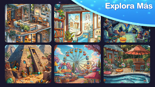 Captura de pantalla de Find Hidden Objects - Spot It!