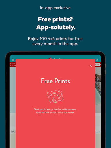 Captura de pantalla de Snapfish: Prints + Photo Books