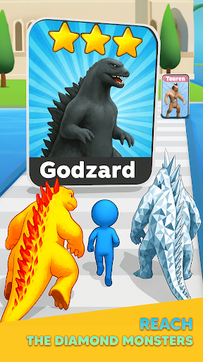 Captura de pantalla de Monster Draft : Merge Runner