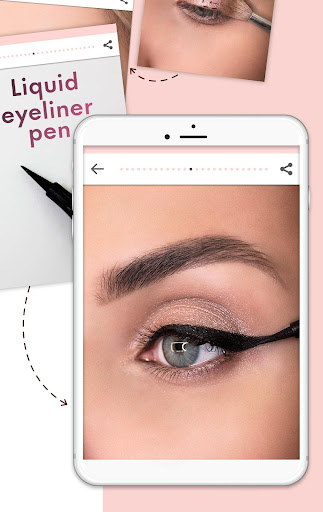 Captura de pantalla de Makeup Tutorial de Maquillaje