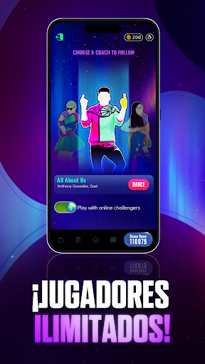 Captura de pantalla de Just Dance Now