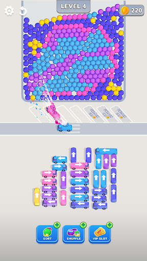 Bubble Bus: Parking Jam Puzzle screenshot