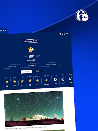 Captura de pantalla de 6abc Philadelphia