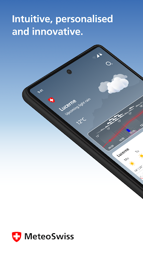 Captura de pantalla de MeteoSwiss