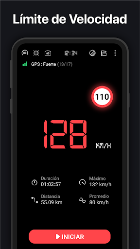 Captura de pantalla de Velocímetro GPS : Odómetro