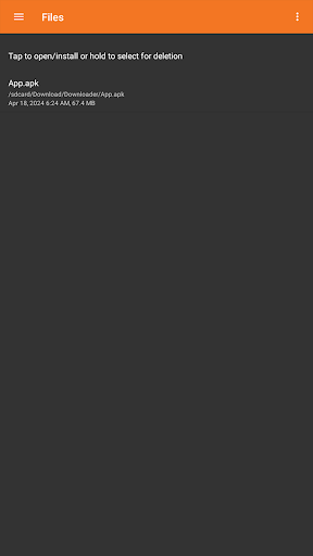 Captura de pantalla de Downloader by AFTVnews