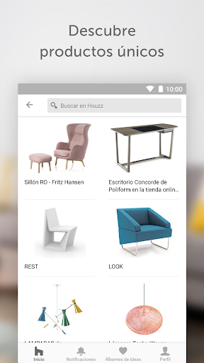 Captura de pantalla de Houzz Decoración para tu hogar