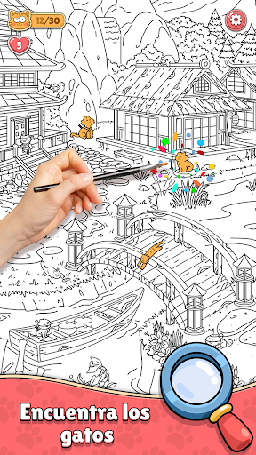 Captura de pantalla de Find The Cat - Spot It!