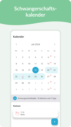 Schwangerschaft Kalender Screenshot