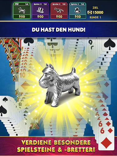 MONOPOLY Solitaire Kartenspiel Screenshot