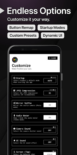 ProShot screenshot