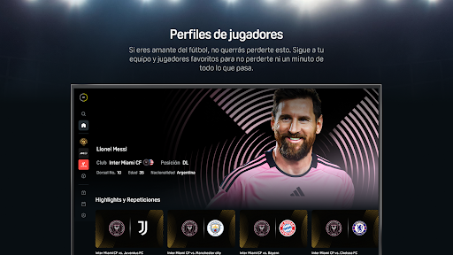 Captura de pantalla de DAZN - Deportes en Directo