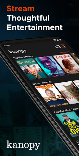 Captura de pantalla de Kanopy