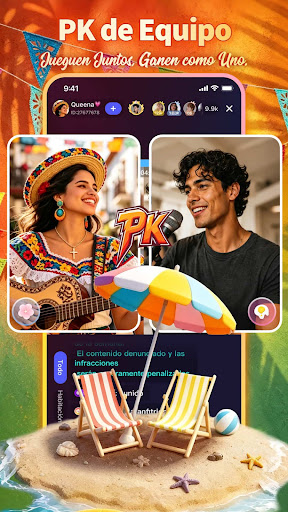 Captura de pantalla de Poppo Live - En Vivo