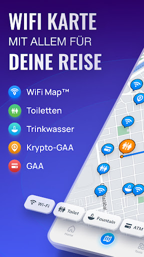 WiFi Map: WLAN Passwörter Screenshot
