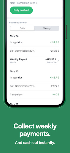 Bolt Driver: Drive & Earn screenshot
