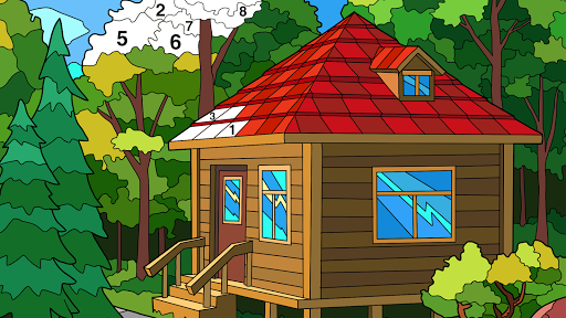 Coloring Book: Color by Number screenshot