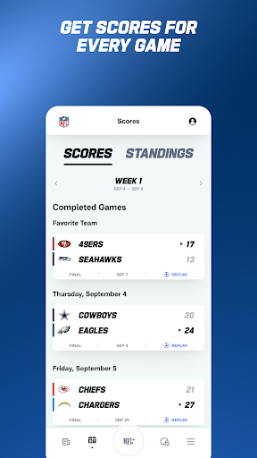 NFL screenshot