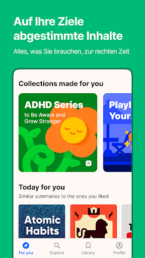 Headway: Hörbücher & Bücher Screenshot