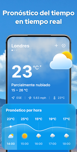 Captura de pantalla de Previsión del tiempo con radar