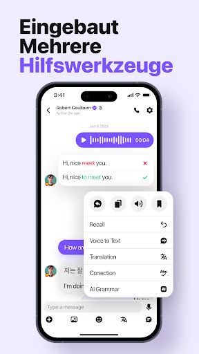 HelloTalk - Sprachen lernen Screenshot