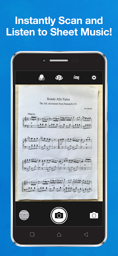 Sheet Music Scanner & Reader screenshot