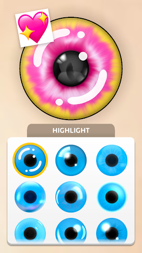 Captura de pantalla de Color de Ojos Mix
