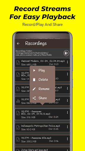 Police Scanner 5-0: Live Radio screenshot