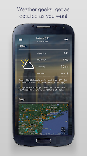 Yahoo Weather: Forecast & Maps screenshot