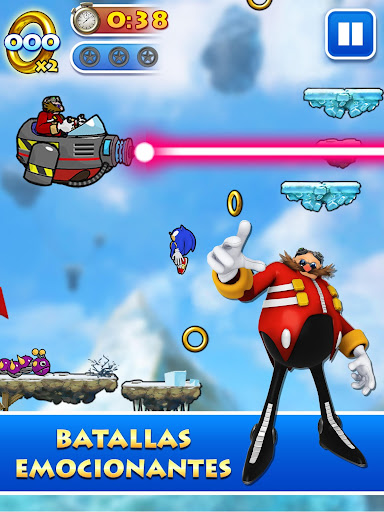 Captura de pantalla de Sonic Jump Pro