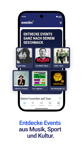 Captura de pantalla de EVENTIM DE: Tickets für Events