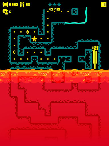 Captura de pantalla de Tomb of the Mask: Juego Retro