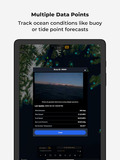 Captura de pantalla de RadarOmega: Doppler Radar App