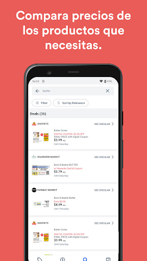 Captura de pantalla de Flipp: Compras y Descuentos