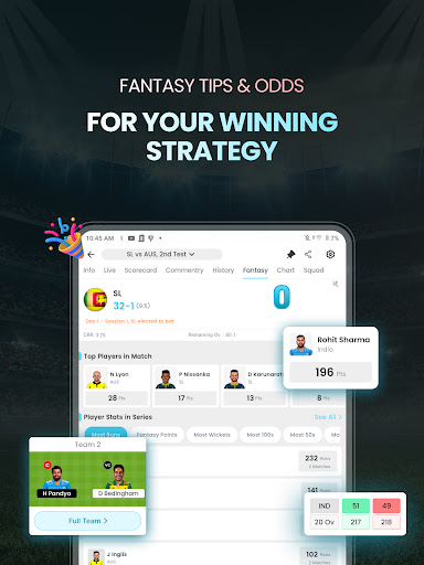 Cricket LineX: Fast Live score screenshot