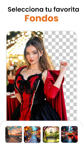 Captura de pantalla de Editor de fotos de vestidos