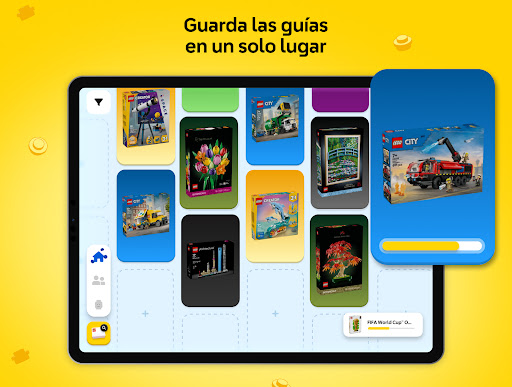 Captura de pantalla de LEGO® Builder: Manuales en 3D