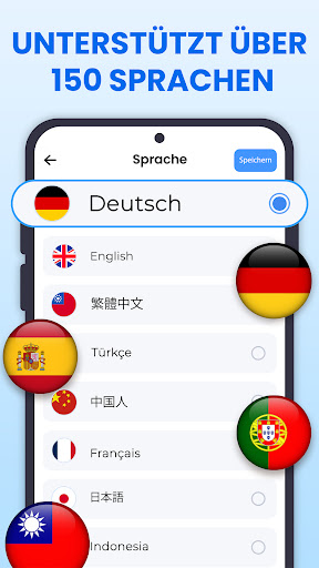 Alle Übersetzen Foto, PDF, DOC Screenshot