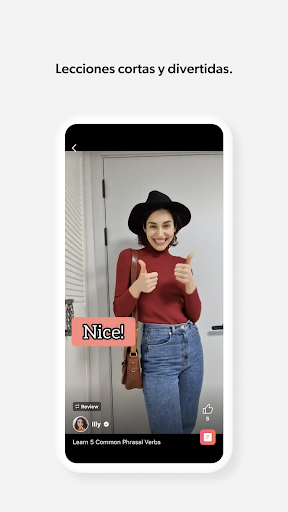 Captura de pantalla de Cake - Aprende idiomas